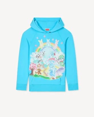 Kenzo Cartoon’ Skinny Hoodie in Cotton