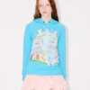 Kenzo Cartoon’ Skinny Hoodie in Cotton Kenzo Cartoon’ Skinny Hoodie in Cotton