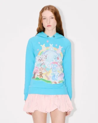 Kenzo Cartoon’ Skinny Hoodie in Cotton
