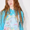 Kenzo Cartoon’ Skinny Hoodie in Cotton Kenzo Cartoon’ Skinny Hoodie in Cotton