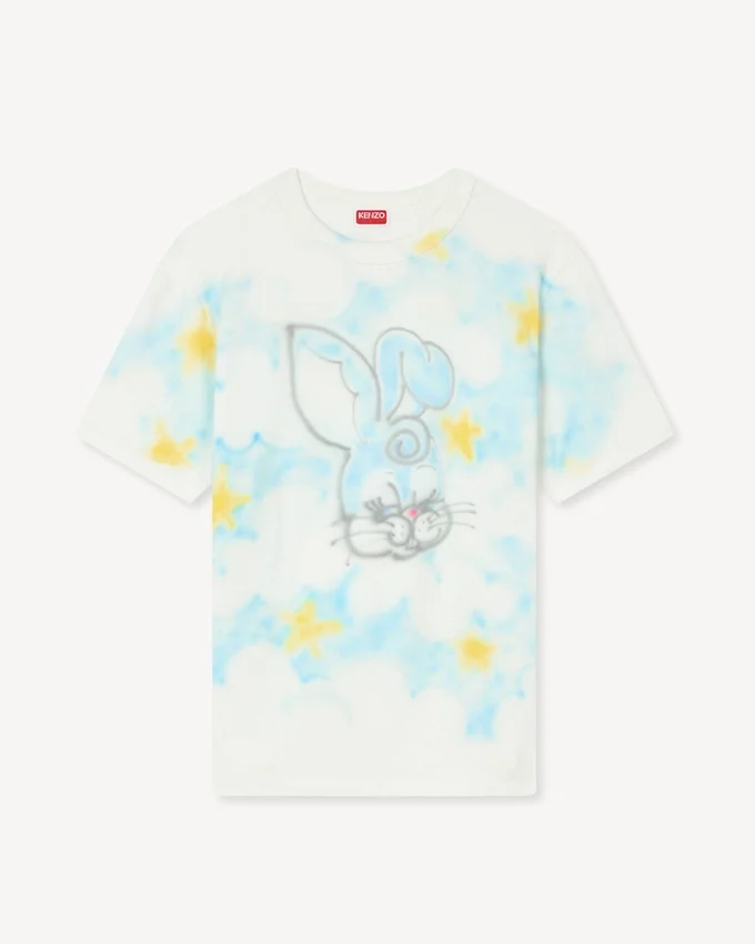 Kenzo Cartoon’ Slim T-Shirt in Cotton Kenzo Cartoon’ Slim T-Shirt in Cotton