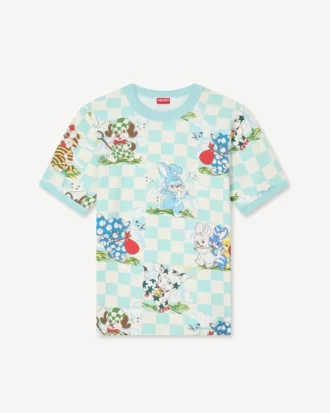 kenzo cartoon slim t shirt in cotton 1 2 330x413 - Kenzo Cartoon' Slim T-Shirt in Cotton