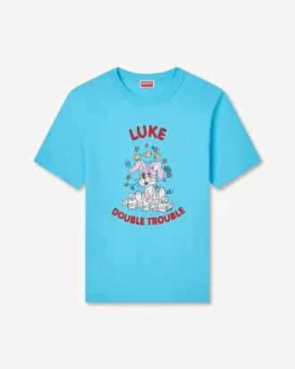 Kenzo Cartoon’ Slim T-Shirt in Cotton