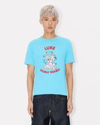 Kenzo Cartoon’ Slim T-Shirt in Cotton