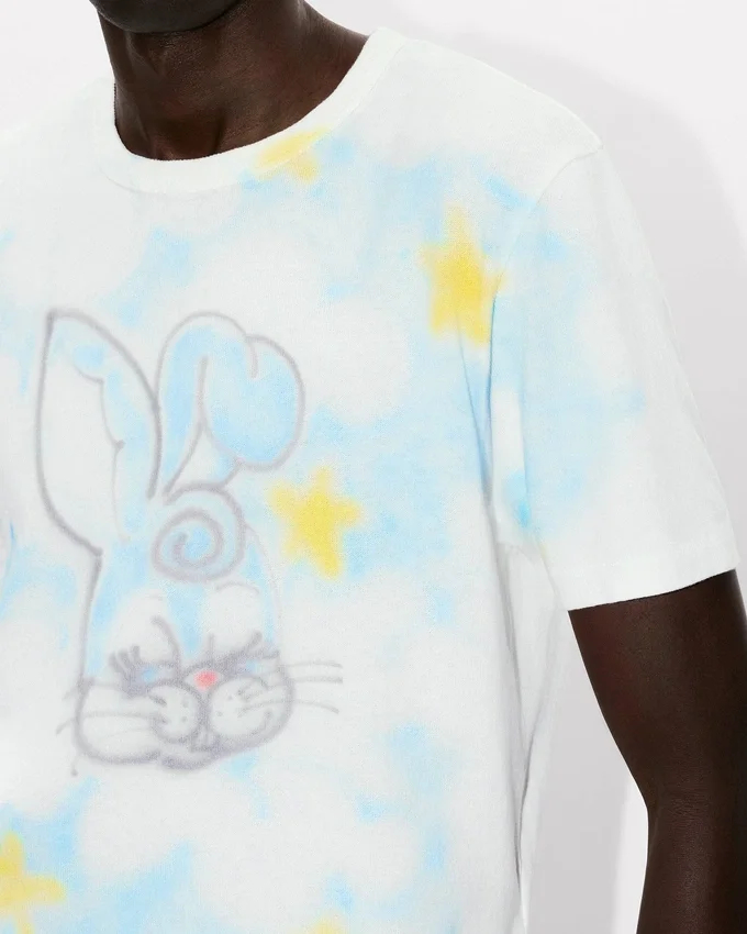 Kenzo Cartoon’ Slim T-Shirt in Cotton Kenzo Cartoon’ Slim T-Shirt in Cotton