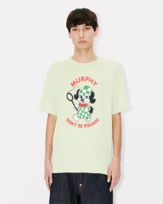 Kenzo Cartoon’ T-Shirt in Cotton Kenzo Cartoon’ T-Shirt in Cotton