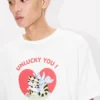 Kenzo Cartoon’ T-Shirt in Cotton Kenzo Cartoon’ T-Shirt in Cotton
