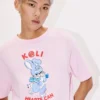 Kenzo Cartoon’ T-Shirt in Cotton Kenzo Cartoon’ T-Shirt in Cotton