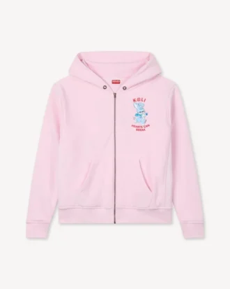 Kenzo Cartoon’ Zip up Hoodie in Cotton