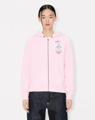 Kenzo Cartoon’ Zip up Hoodie in Cotton