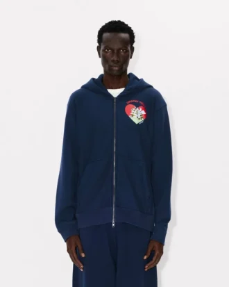 Kenzo Cartoon’ Zip up Hoodie in Cotton