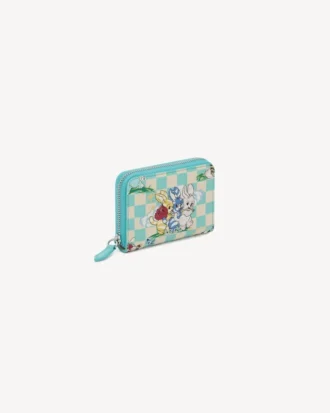 Kenzo Cartoon’ Zip Wallet in Leather