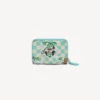 Kenzo Cartoon’ Zip Wallet in Leather