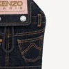 Kenzo Five Pockets’ Mini Backpack in Denim-Like Twill Kenzo Five Pockets’ Mini Backpack in Denim-Like Twill