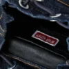 Kenzo Five Pockets’ Mini Backpack in Denim-Like Twill Kenzo Five Pockets’ Mini Backpack in Denim-Like Twill