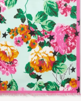 Kenzo Floral’ Light Stole in Cotton