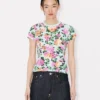 Kenzo Floral’ T-Shirt in Cotton Kenzo Floral’ T-Shirt in Cotton
