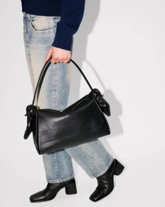 Kenzo Furoshiki’ Large Shoulder Bag in Leather Kenzo Furoshiki’ Large Shoulder Bag in Leather