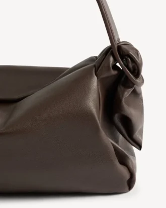 Kenzo Furoshiki’ Large Shoulder Bag in Leather