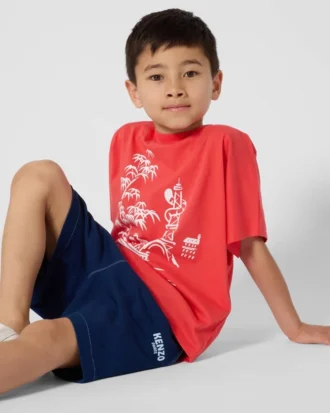Kenzo Garden’ T-Shirt in Cotton