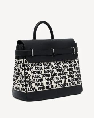 Kenzo Holdall’ Bag in Canvas and Leather