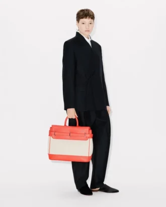 Kenzo Holdall’ Bag in Canvas and Leather