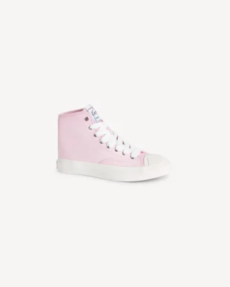 Kenzo Hoshi’ High Top Sneakers in Cotton Canvas