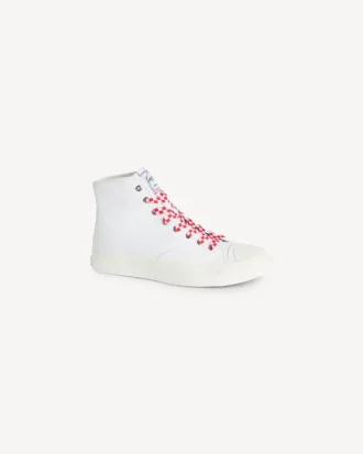 Kenzo Hoshi’ High Top Sneakers in Cotton Canvas