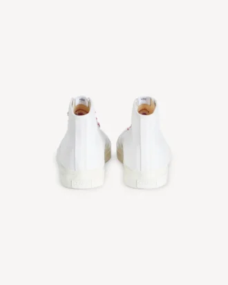 Kenzo Hoshi’ High Top Sneakers in Cotton Canvas