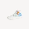 Kenzo Hoshi’ High Top Sneakers in Cotton Canvas Kenzo Hoshi’ High Top Sneakers in Cotton Canvas