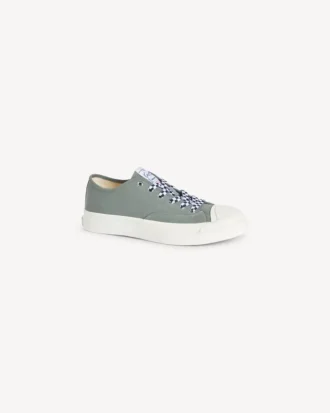 Kenzo Hoshi’ Low Top Sneakers in Cotton Canvas