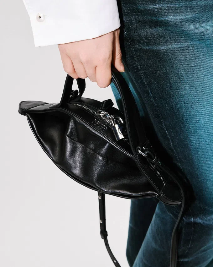 Kenzo Kumo’ Mini Crossbody Bag in Leather Kenzo Kumo’ Mini Crossbody Bag in Leather
