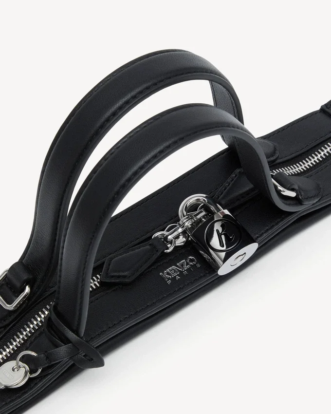 Kenzo Kumo’ Mini Crossbody Bag in Leather Kenzo Kumo’ Mini Crossbody Bag in Leather