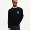 Kenzo Paris Emblem’ Embroidered Jumper in Cotton