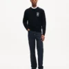 Kenzo Paris Emblem’ Embroidered Jumper in Cotton