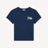 Kenzo Paris Emblem’ Embroidered Small Fit T-Shirt in Cotton Kenzo Paris Emblem’ Embroidered Small Fit T-Shirt in Cotton