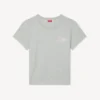 Kenzo Paris Emblem’ Embroidered Small Fit T-Shirt in Cotton Kenzo Paris Emblem’ Embroidered Small Fit T-Shirt in Cotton
