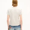 Kenzo Paris Emblem’ Embroidered Small Fit T-Shirt in Cotton Kenzo Paris Emblem’ Embroidered Small Fit T-Shirt in Cotton