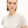 Kenzo Paris Emblem’ Embroidered Small Fit T-Shirt in Cotton Kenzo Paris Emblem’ Embroidered Small Fit T-Shirt in Cotton