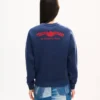 Kenzo Paris Emblem’ Embroidered Sweatshirt in Cotton Kenzo Paris Emblem’ Embroidered Sweatshirt in Cotton