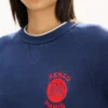 Kenzo Paris Emblem’ Embroidered Sweatshirt in Cotton Kenzo Paris Emblem’ Embroidered Sweatshirt in Cotton