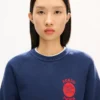 Kenzo Paris Emblem’ Embroidered Sweatshirt in Cotton Kenzo Paris Emblem’ Embroidered Sweatshirt in Cotton