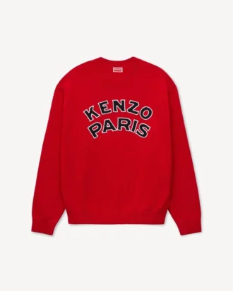 Kenzo Paris Emblem’ Jumper in Wool Cotton Kenzo Paris Emblem’ Jumper in Wool Cotton