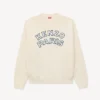 Kenzo Paris Emblem’ Jumper in Wool Cotton