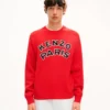 Kenzo Paris Emblem’ Jumper in Wool Cotton