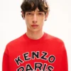 Kenzo Paris Emblem’ Jumper in Wool Cotton