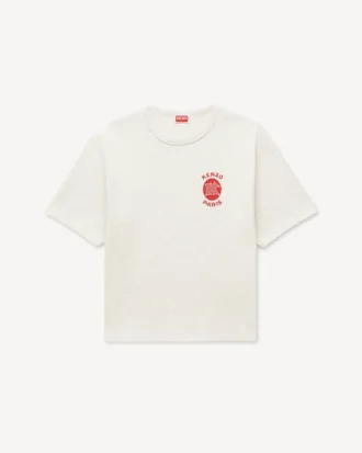 Kenzo Paris Emblem’ Loose T-Shirt in Cotton