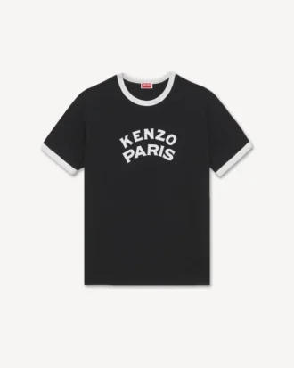 Kenzo Paris Emblem’ Slim T-Shirt in Cotton