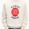Kenzo Paris Emblem’ Sweatshirt in Cotton Kenzo Paris Emblem’ Sweatshirt in Cotton
