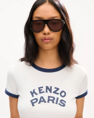 Kenzo Paris Emblem’ T-Shirt in Cotton